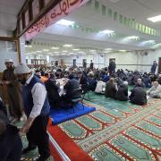 Iftar, the meal which breaks fasting, at Central Oxford Mosque