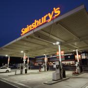 Sainsbury's petrol station was targeted (file photo).