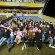 More than 100 people from the EF community were at the game