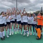 Oxford Hockey Club's under 16 girl's team after their win