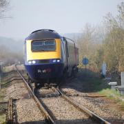 Train on the Cotswold Line