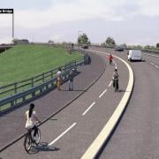 Proposals include creating a dual carriageway on the A4130