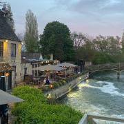 The Trout Inn has been named among the best beer gardens in the country.