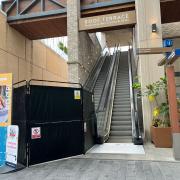 The escalator in Oxford's Westgate has been closed for weeks.