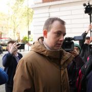 Christopher Berry arrives at Westminster Magistrates' Court, central London