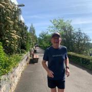 Roger Springall is continuing his fundraising efforts