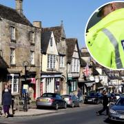 The thieves targeted a couple as they parked their car on Burford High Street