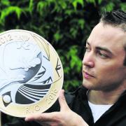 The new £2 coin to commemorate the end of the 2012 Olympics was designed by Witney’s Jonathan Olliffe