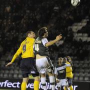 James Constable equalises for Oxford United at Plymouth