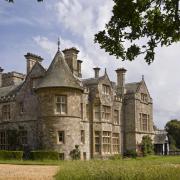 Historic: The Palace House at Beaulieu in the New Forest, home of the National Motor Museum