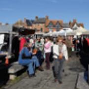 The French market visits Wantage