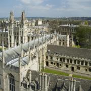 Seats of learning: Oxford University’s colleges are not normally associated with the need for guns