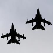 Airborne: RAF Tornado jets could soon be extending bombing missions from Iraq to Syria