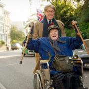 Big screen: Dame Maggie Smith plays Miss Shepherd and Alex Jennings plays Alan Bennet in The Lady in the Van