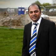 Conservative Party candidate for Headington and Northway Mark Bhagwandin, who is concerned about the construction of a link road from Foxwell Drive to the new Barton Park estate