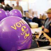 CAMPAIGNERS: UKIP’s 2015 General Election office in Abingdon