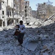 Picture taken of Syrian City Aleppo in 2014(AP Photo/Aleppo Media Center AMC, File).