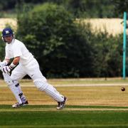 LEADING THE WAY: Richard Kaufman top-scored with 64 in Oxfordshire’s 246 all out on the first day of their Western Division fixture at home to Cornwall