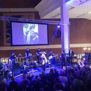 Saint Etienne live at The British Library. Picture: Tim Hughes