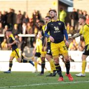 James Henry rues a missed chance for Oxford United  Picture: James Williamson