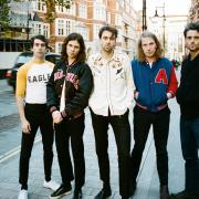 Feisty performers: The Vaccines