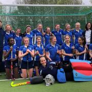 Oxfordshire U17 girls who won the Southern Championship