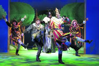 Irreverent fun from Spamalot. Picture: Manuel Harlan