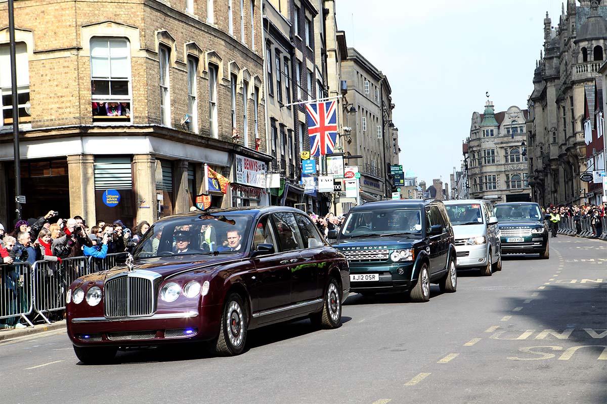 Images surrounding the vist of the Queen to distribute Maundy money at Christ Church Cathedral. 