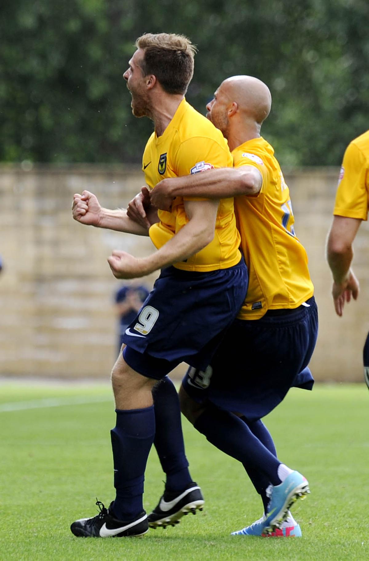 Pictures from Oxford's 2-1 victory over Bury.