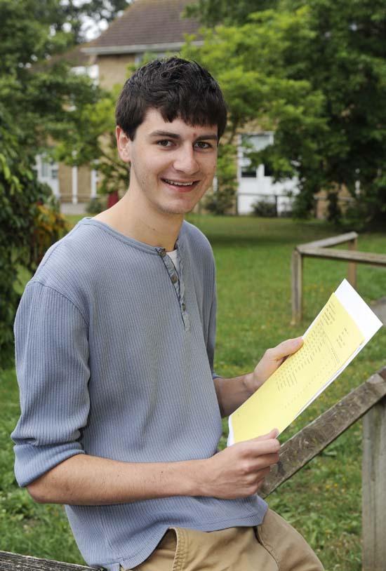 Pictures from schools around Oxfordshire on the day of A Level results