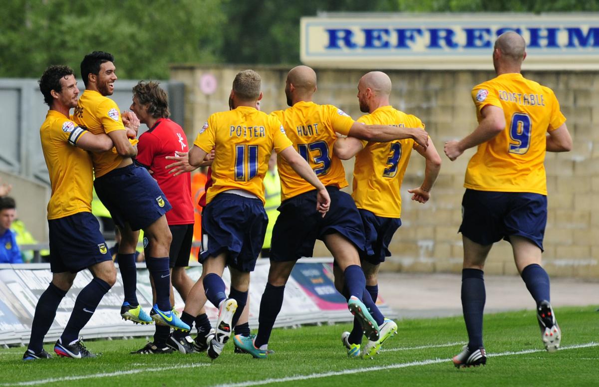Pictures from the Saturday 24th August game at Kassam Stadium