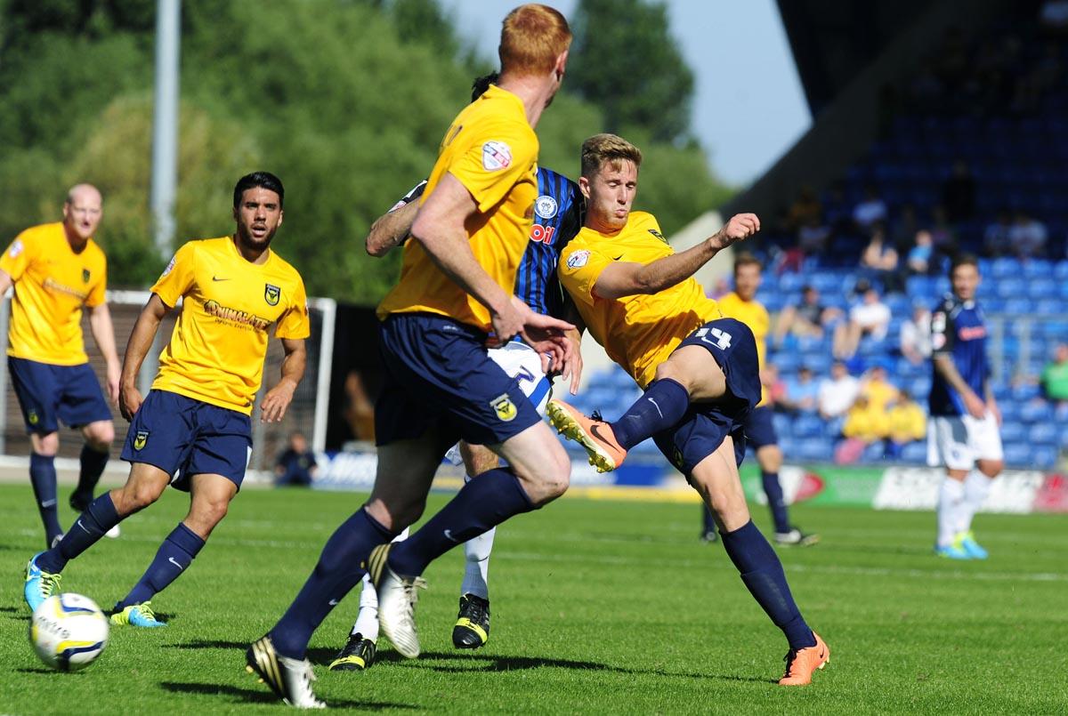 Pictures from Oxford United's match against Rochdale at Kassam Stadium on Saturday 31st August 2013