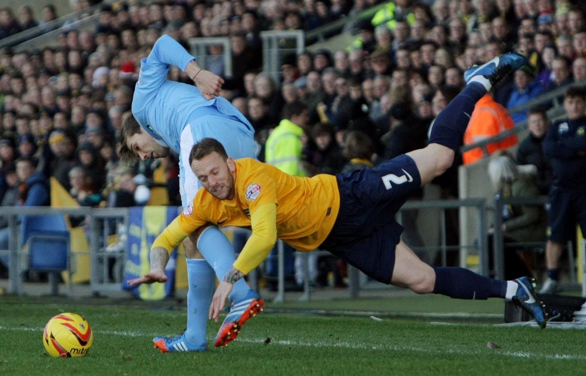Oxford United V Plymouth Boxing Day 2013