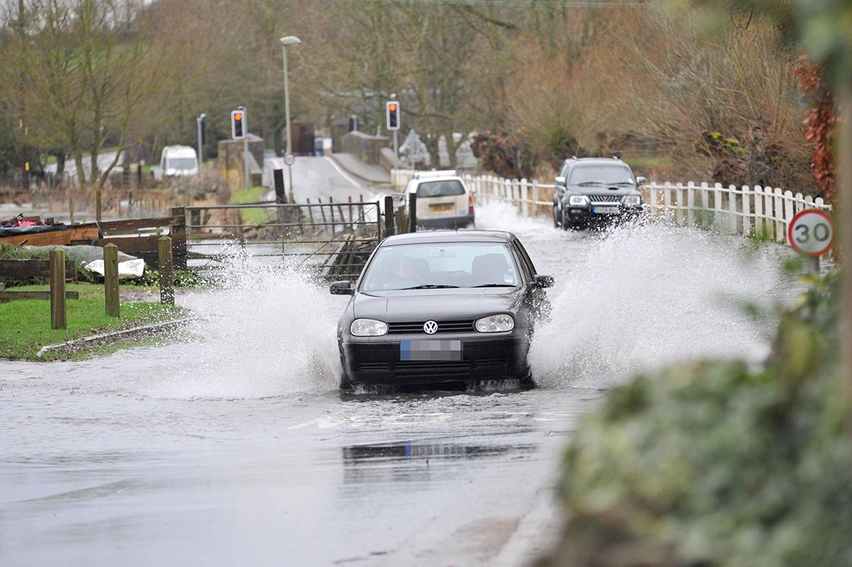 Pictures of the flood waters around Oxfordshire