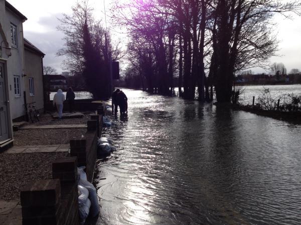 Readers pictures of flooding in Oxfordshire in February 2014