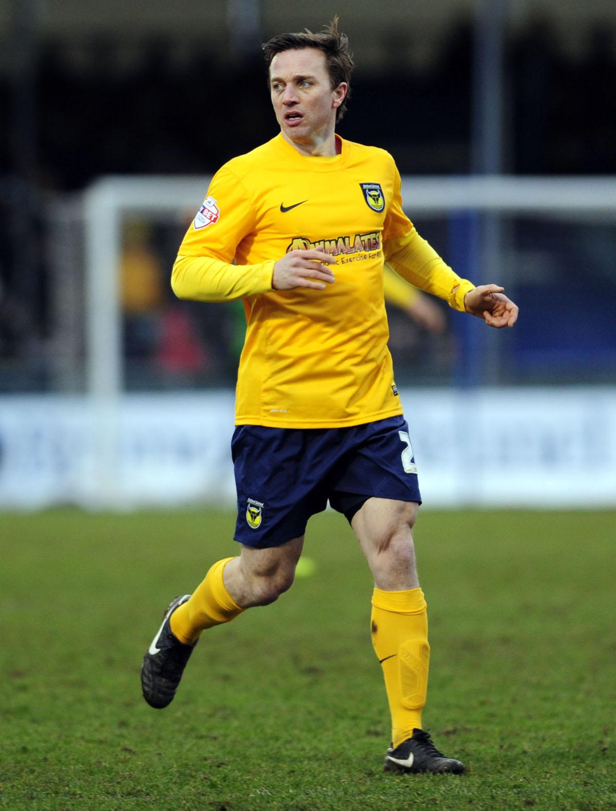 Pictures from Oxford United playing Bristol Rovers away on Saturday 8th February 2014