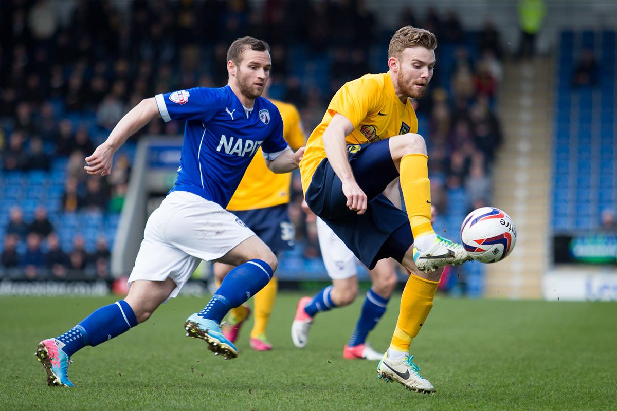 Pictures from the U's 3-0 lose at Chesterfield