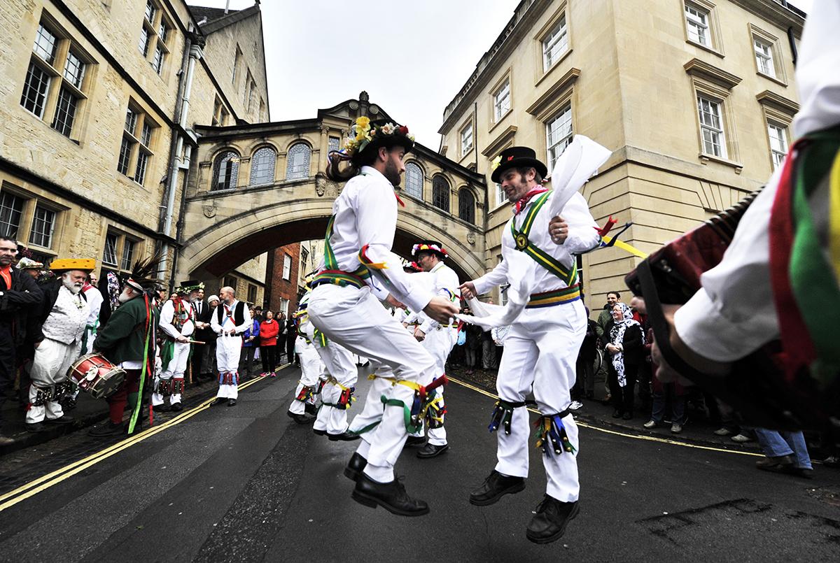 Pictures from the May Morning festivities in Oxford