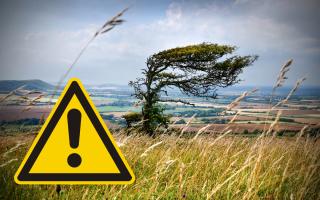 The Met Office has issued a yellow weather warning for wind in Lancashire