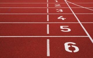 a picture of a sports track
