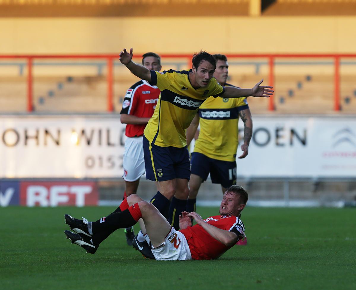 Pictures from the U's 1-0 defeat away to Morecambe Town