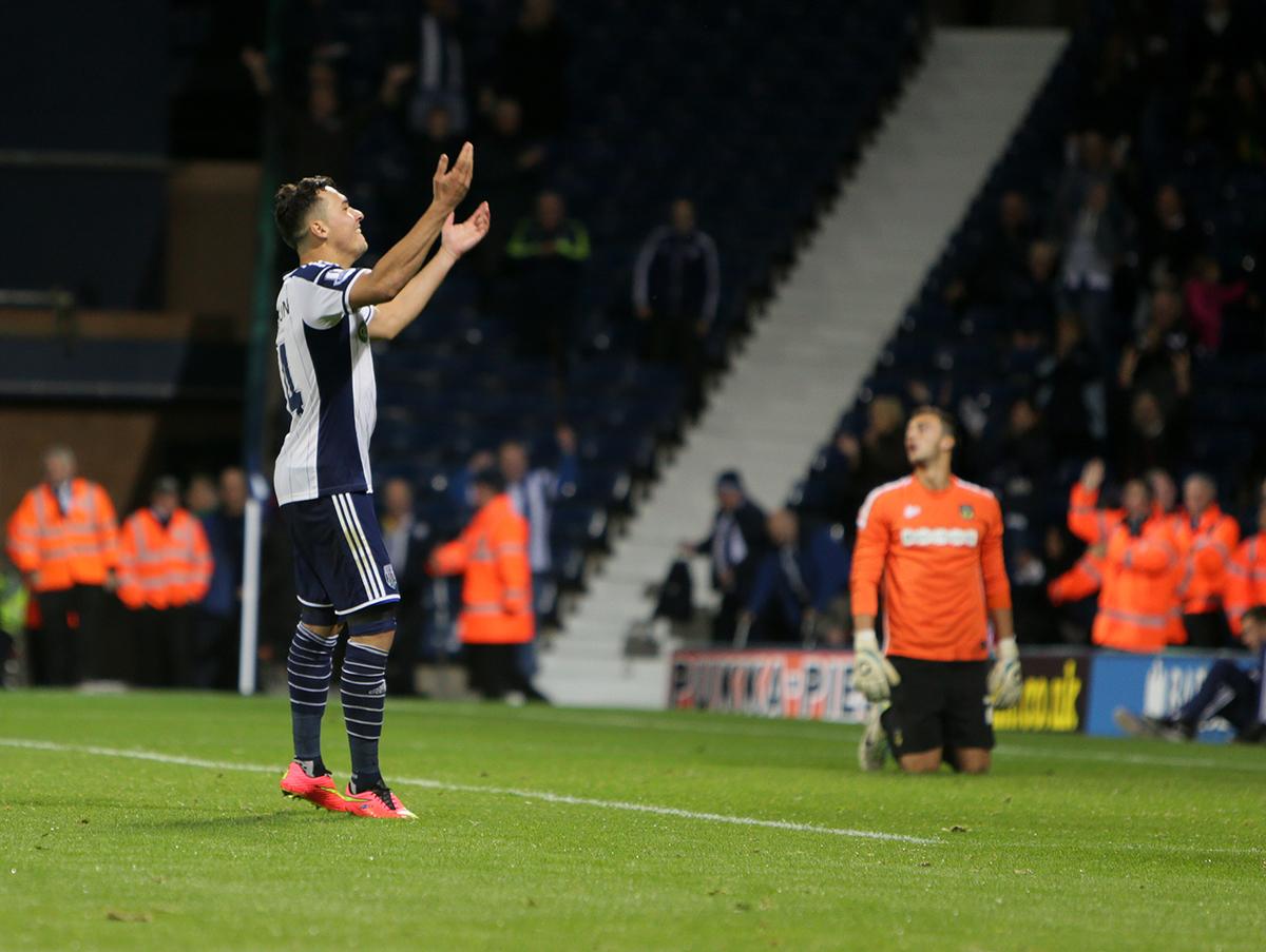 Pictures from United's away draw at West Brom on Tuesday night