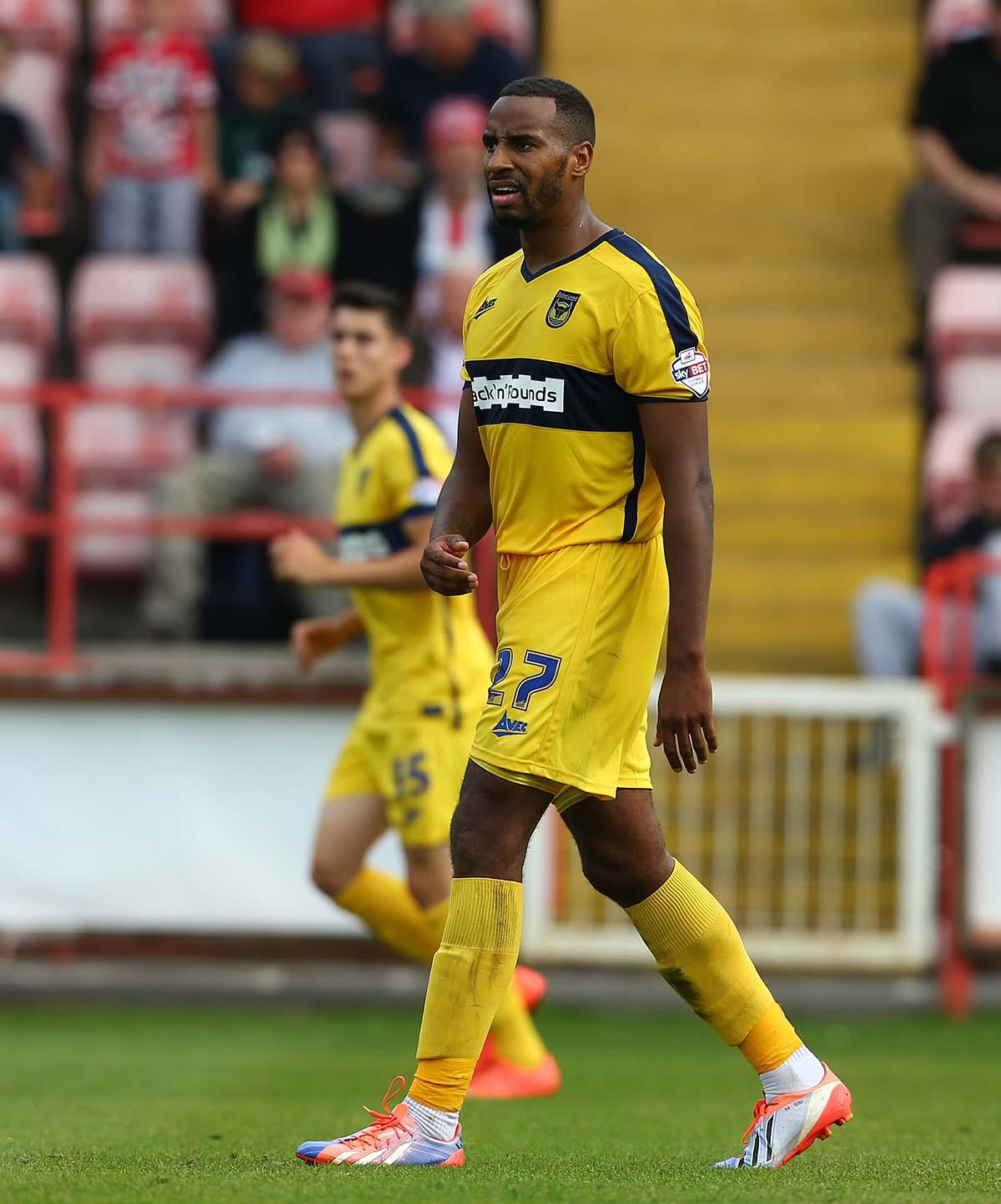 Oxford United play away at Exeter City