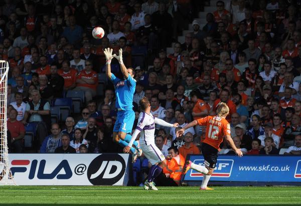 View pictures take from Saturday's 2-0 away loss to Luton Town