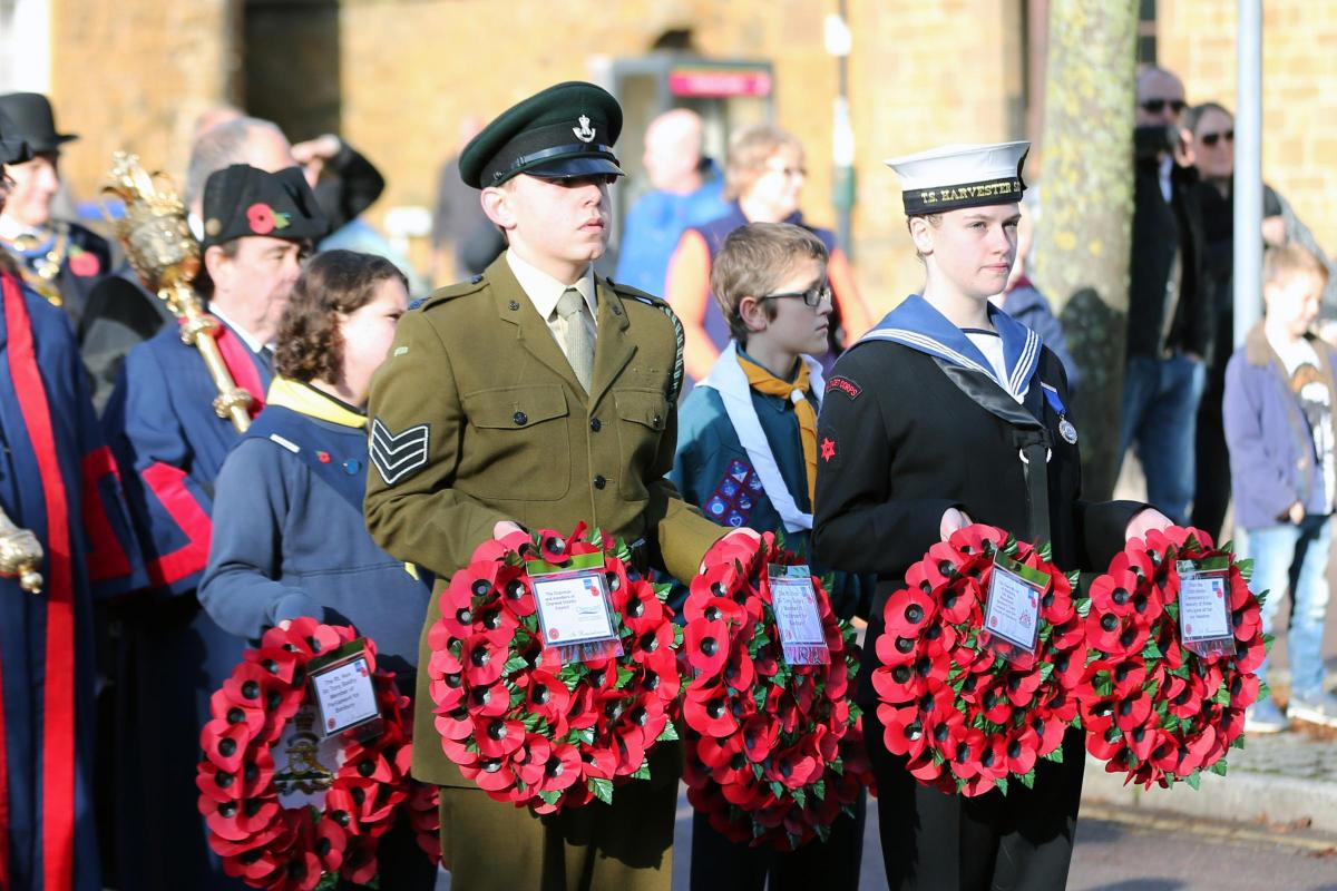 Remembrance Sunday in Banbury