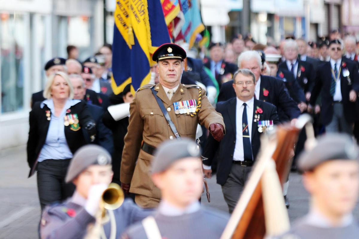 Remembrance Sunday in Banbury