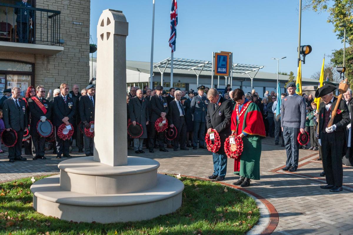 Remembrance Sunday in Carterton