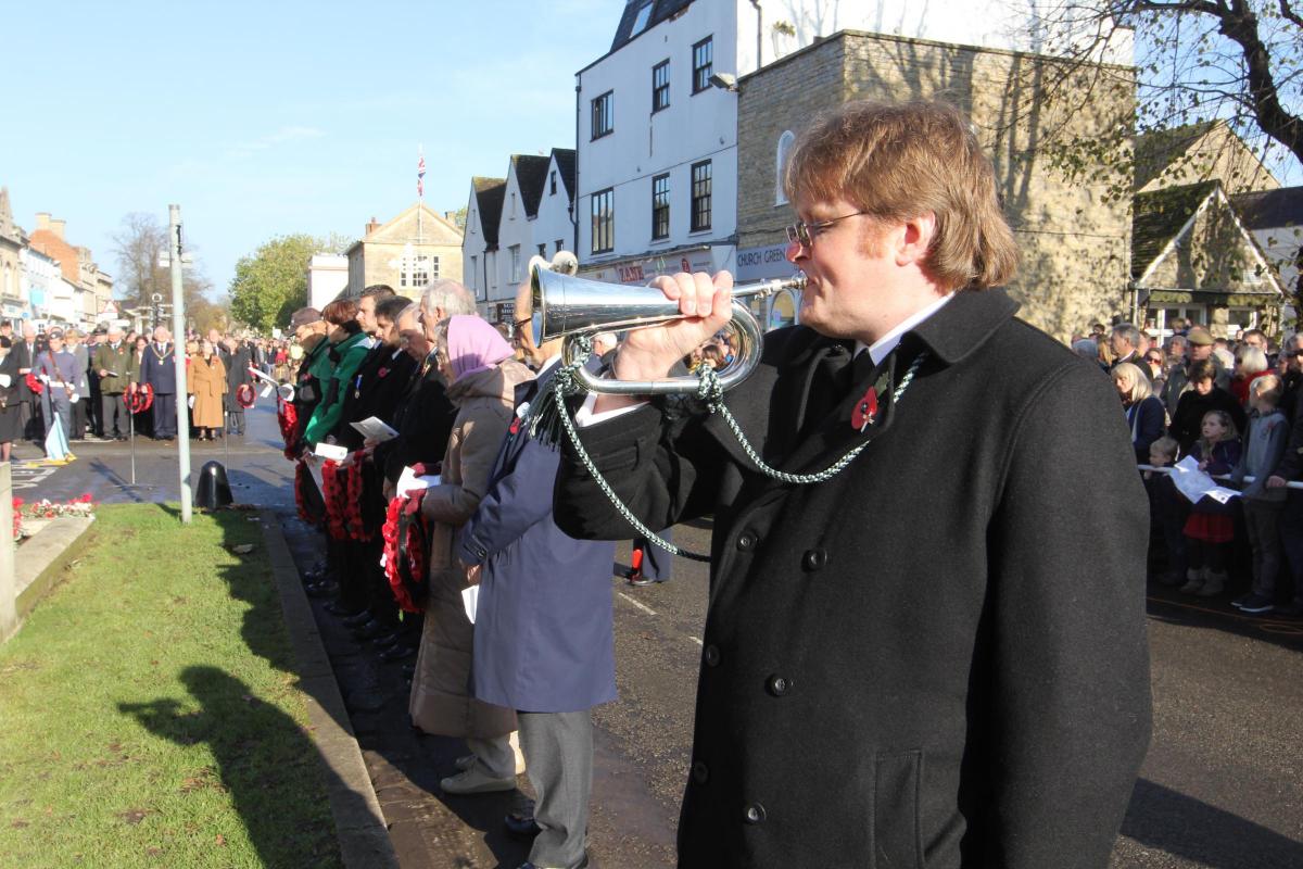 Remembrance Sunday in Witney