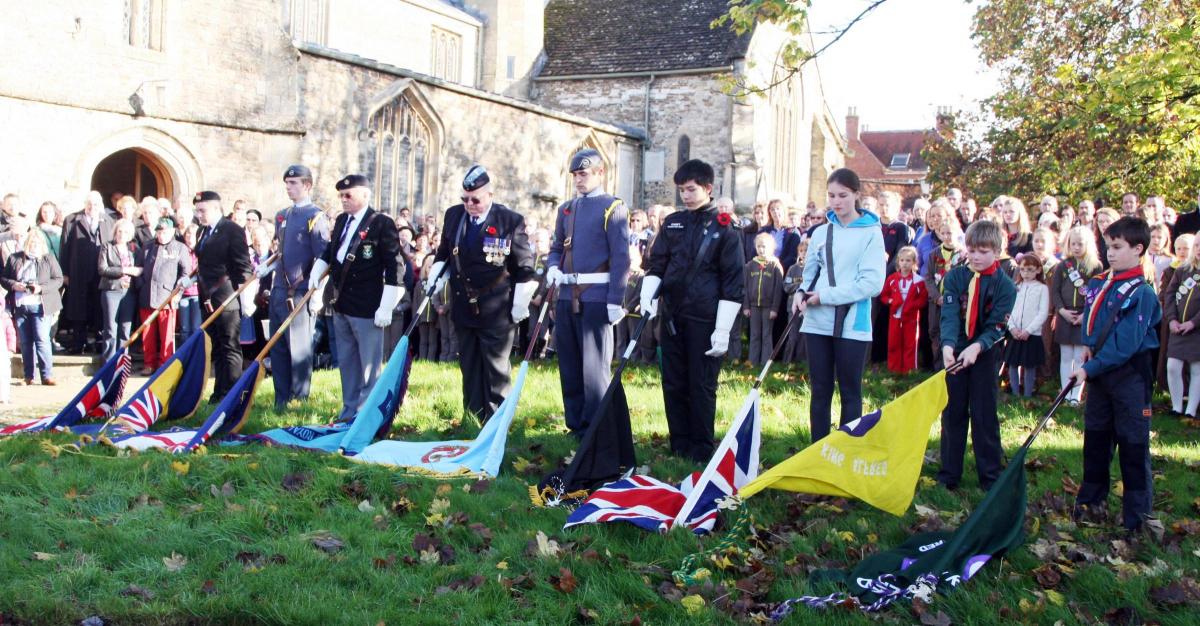 Remembrance Sunday in Wantage