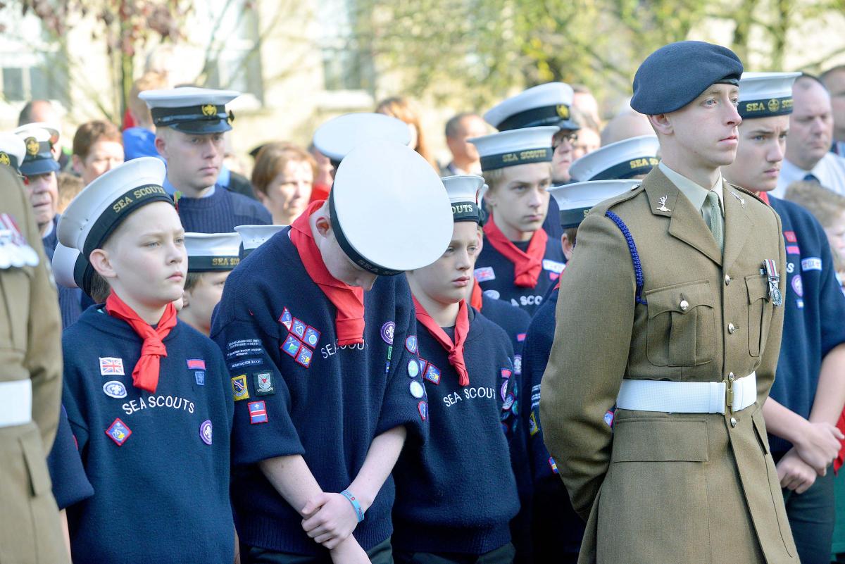 Remembrance Sunday in Bicester